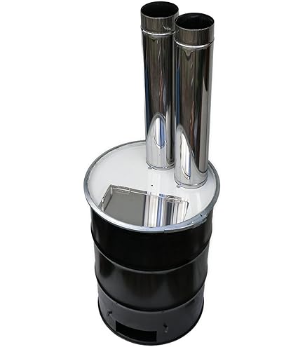 Amazon.co.jp: モキ製作所 焚き火どんどん 200L φ59x95cm [MP200