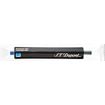 Amazon | エス テー デュポン ボールペン 水性 替芯 M 中字 ブルー