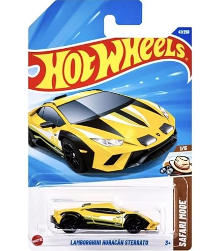 Mattel Hot Wheels Lamborghini 5 Pack: 5 Die-Cast Cars, 1:64 Scale