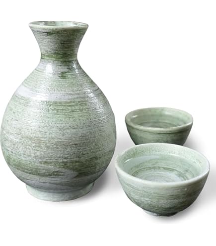 Amazon.co.jp: 備前焼 徳利（桟切） 【徳利 酒器 とっくり 盃 杯