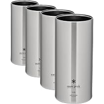 Amazon | スノーピーク(snow peak) 缶クーラー500 TW-505 one (× 4