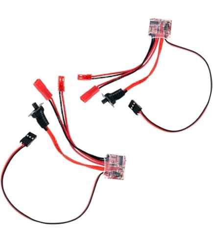 ラジコンアンプ Amazon | 2方向 10A アンプ ESC ブラシモーター用 1-3S ラジコンカー