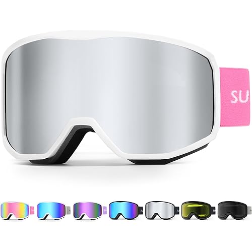 [Supertrip] スキーゴーグル スノボ ゴーグル 眼鏡対応 レディース メンズ ダブルレンズ 曇り止め UVカット 耐衝撃 スキー スノーボード 登山 アウトドア