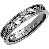 [ララクリスティー] リング 指輪 メンズ シルバー ランソー [ BLACK Label ] 15号 cr6028-b-15