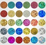 ラメグリッター ホログラム　107.ライトゴールド