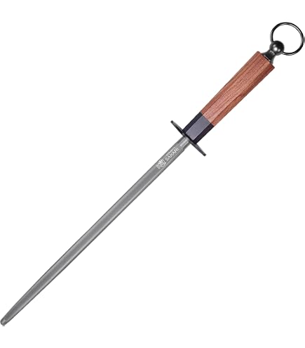 Amazon.co.jp: F. Dick 12 Dickoron Sapphire Cut Sharpening Steel