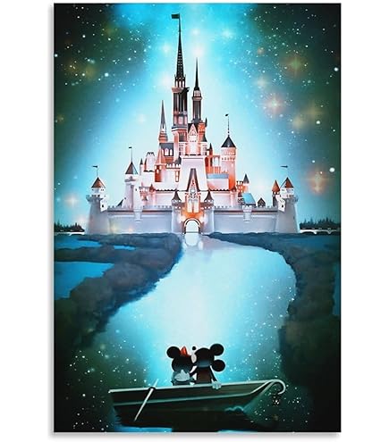 Amazon.co.jp: 西洋絵画 ディズニー シンデレラ Cinderella 豪華額縁付