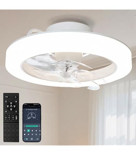 Amazon.co.jp : SUKITEN シーリングファンライト LED 導光板 正逆回転