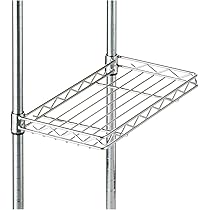 Amazon｜ドウシシャ ルミナス スチールラックパーツ 後付けハーフ