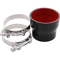45 Degree Elbow Silicone Coupler Hose - 3 To 3.5 Inch ID, 4-Ply Reinforced For Turbo/Intercooler Piping - View #14