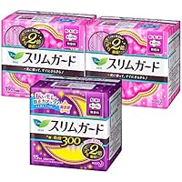 【まとめ買い 昼夜セット】ロリエ スリムガード&nbsp; 長時間しっかり昼用 羽つき 25cm&nbsp; 19コ入&times;2コセット+しっかり夜用 羽つき 30cm 15コ入(53コ)