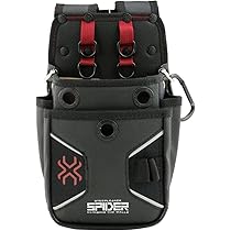 腰道具 Amazon | SK11 SPIDER 小型腰袋 2段 底部補強 ヒダ状ベルトには