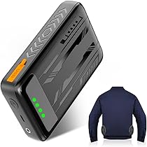 新品　ペルチェベスト　 ブラック 40000mAhバッテリー Amazon | 空調作業服専用 バッテリー【40000mAh大容量&高出力