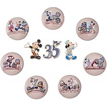 ディズニー 35周年 ピンバッジコレクション Disney - ディズニー 35周年 ピンバッチセットの通販 by
