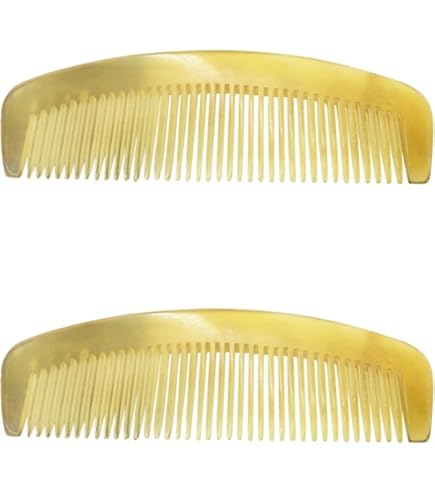 Amazon | ivymaker ヘアコーム 櫛 天然素材 水牛の角 静電気対策