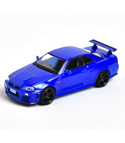 Amazon | MOTORHELIX 1/64 日産 スカイライン GT-R R34 Z-TUNE