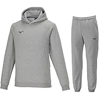 Mizuno グレー ジャージ M 32MCC00517 Amazon | [ミズノ] スウェット メンズ 上下セット 32MC0177