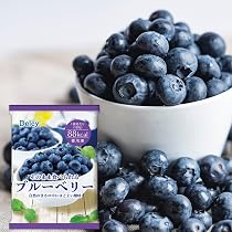 Amazon | 【冷凍】Delcy ブルーベリー 大粒 180g 自然解凍 ブルー