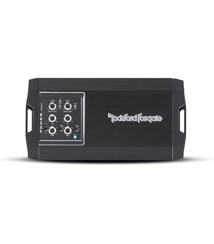 Amazon.co.jp: ROCKFORD ロックフォード PBR300X4 4チャンネルアンプ