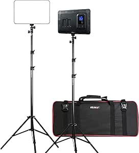 VILTROX プロ超薄型 LEDビデオライト VL-400T 2セット LEDビデオ VILTROX プロ超薄型 LEDビデオライト VL-400T 2セット LEDビデオ