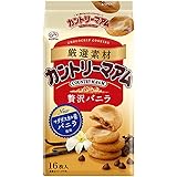 不二家 厳選素材カントリーマアム(贅沢バニラ) 16枚 ×5袋
