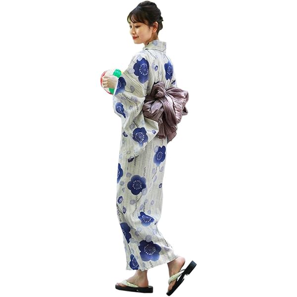 Amazon | [ブリリアントピース] 浴衣 単品 レトロ 高級変わり