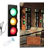 Amazon.co.jp: SXZGJS 信号機 交通灯 装飾信号ライト リモコン付き 5W