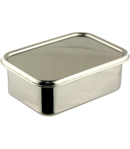 Amazon｜日東金属工業 18-8 密閉容器(キャッチクリップ)吊付 CTB 18cm