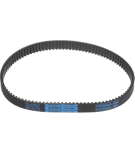 thumbnail image 2 of Rubber Belt HTD5M Timing Belt (280mm, 56 Teeth) - Neoprene Rubber With Fiberglass Core | 2-Pack Singer Sewing Machine Belt 2 of 13