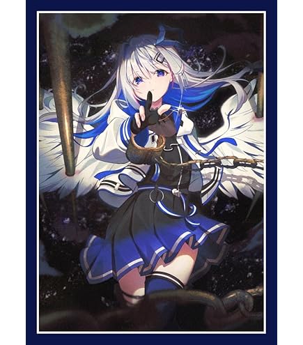ミッドナイトブルー　スリーブ　ホロライブ　スタテン Amazon.co.jp: ミッドナイトブルー スタンダードサイズ カードスリーブ