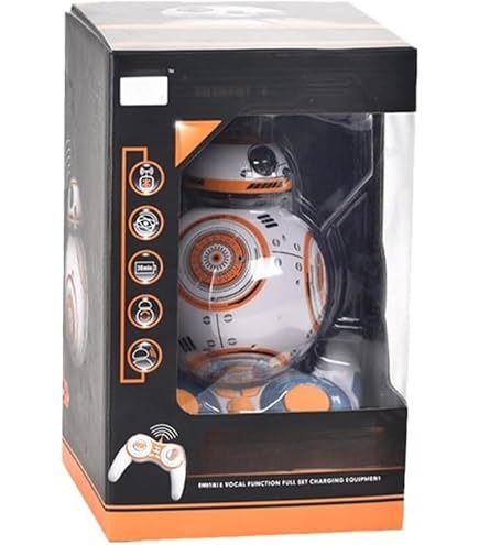 Amazon.co.jp: Pazzfre bb8 ラジコン ラジコン ロボット 磁気