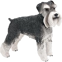 HUTSCHENREUTHERフッチェンロイター　シュナウザー犬フィギュリン置物 HUTSCHENREUTHERフッチェンロイター シュナウザー犬フィギュリン