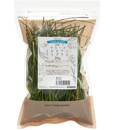 Amazon | 牧草 国産 イタリアンライグラス 野草ミックス70g小動物用