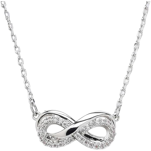 Amazon | Swarovski スワロフスキー Infinity クリスタル ネックレス