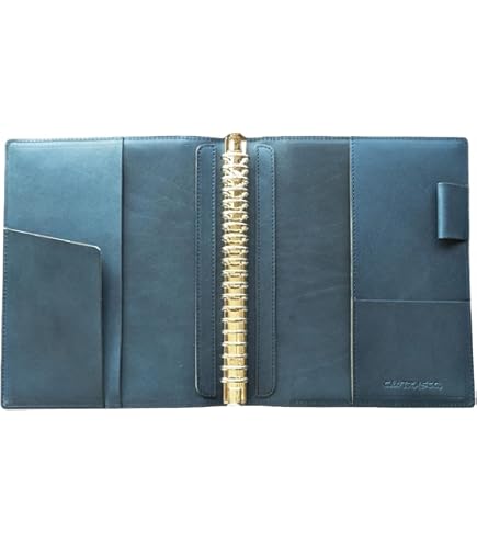 Amazon.co.jp: BlancCouture ルーズリーフ バインダー B5 26穴 本革