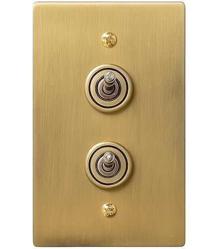 Amazon.co.jp: AXCIS アクシス 真鍮プレート トグルスイッチ HS3104