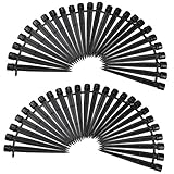 Demiawaking 園芸給水 点滴ノズル 灌漑用ドリッパー 灌漑 散水用具 ガーデニング 芝生 庭園 温室 360°調整可能 ドリッパー (50本)