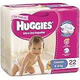 Huggies Ultra Dry Nappies Girl Size 3 (6-11kg) 22 Count