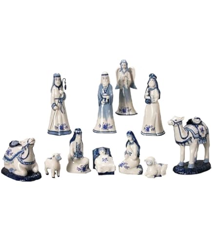 Amazon.co.jp: Byers' Choice Family with Cardinals Girl Caroler