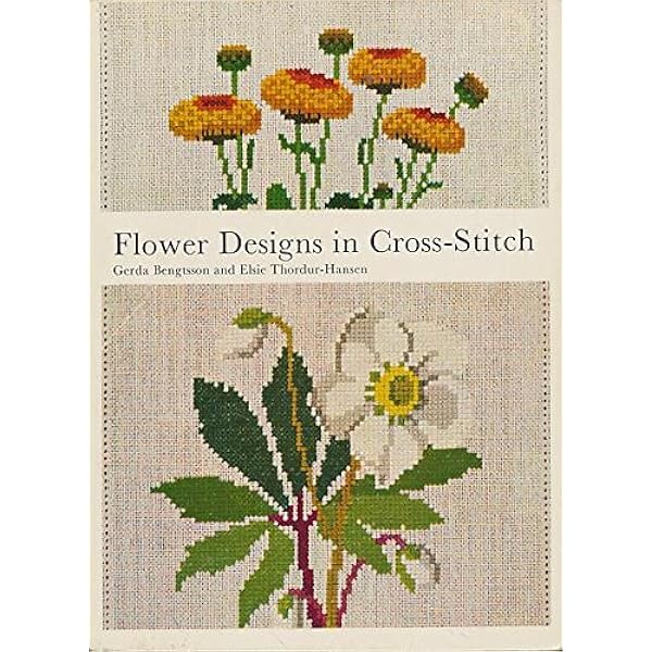 Amazon | Cross-stitch Patterns in Colour | Danish Handcraft Guild