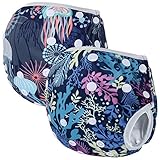 StoreofbabyJP　ベビー＆子供用　水着 スイムパンツ　赤ちゃん　再利用可能 防水 スイム布 水遊び　男女兼用　サイズ調整可能　オムツカバー スイミング　両点セット