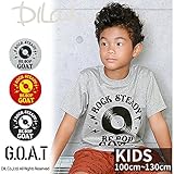 レコードプリント半袖Ｔシャツ/GOAT(ゴート) 夏100 レッド