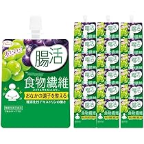 Amazon.co.jp: たらみ FRUIT ENERGY 腸活 食物繊維 ぶどう＆マスカット