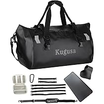 バイクシートバッグ ツーリング 防水  ツーリングシートバッグ ブラック 50L Amazon | LOOBANI シートバッグ 防水 バイク シートバッグ50L大