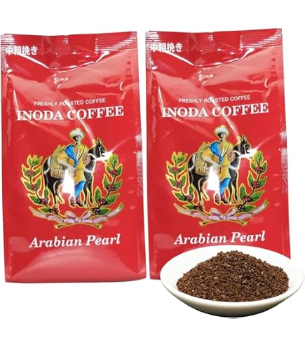 Amazon.co.jp: イノダコーヒー プレミアム 挽き豆200g,中挽きコーヒー