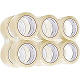 Amazonベーシック 梱包テープ 厚手 透明 50mm×55m 厚さ0.07mm 12巻入り
