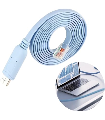 Dsd Tech Sh-rj45e Cable Usb A Consola Con Chip Ch340c Para E