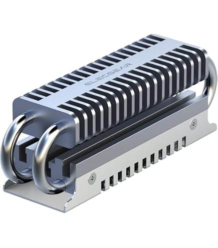 Ludom Koellichaam voor solid-state drives, aluminium heatsink met