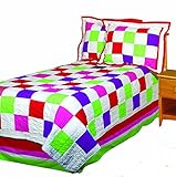 ZZ Kids Melrose Place 4-Piece Twin Quilt Set