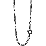 [新宿銀の蔵] いぶし フィガロチェーン 長さ40～80cm 幅1.7mm～5.1mm シルバー 925 ネックレス チェーン ネックレス メンズ レディース sv